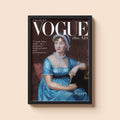 Historical Vogue Jane Austen Poster | Georgian Poster | Magazine Cover Print