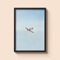 Hawker Hurricane Mk XII — Vintage RAF Aviation Art Print | WW2 Minimalist Poster
