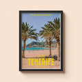 Tenerife Holiday Poster | Travel Wall Art | Vintage Holiday Print | Summer Vacation Poster | Retro Spanish Poster