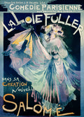 "La Loïe Fuller – Salomé" Comédie Parisienne by de Feure - Classic Art Nouveau Poster TheHistoryPrint