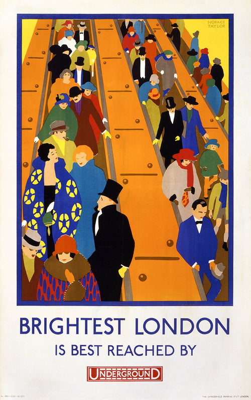 "Brightest London" - Classic Railway Posters TheHistoryPrint