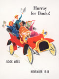 "Hurray for Books! – Book Week, November 12–18" - Classic Vintage Poster TheHistoryPrint