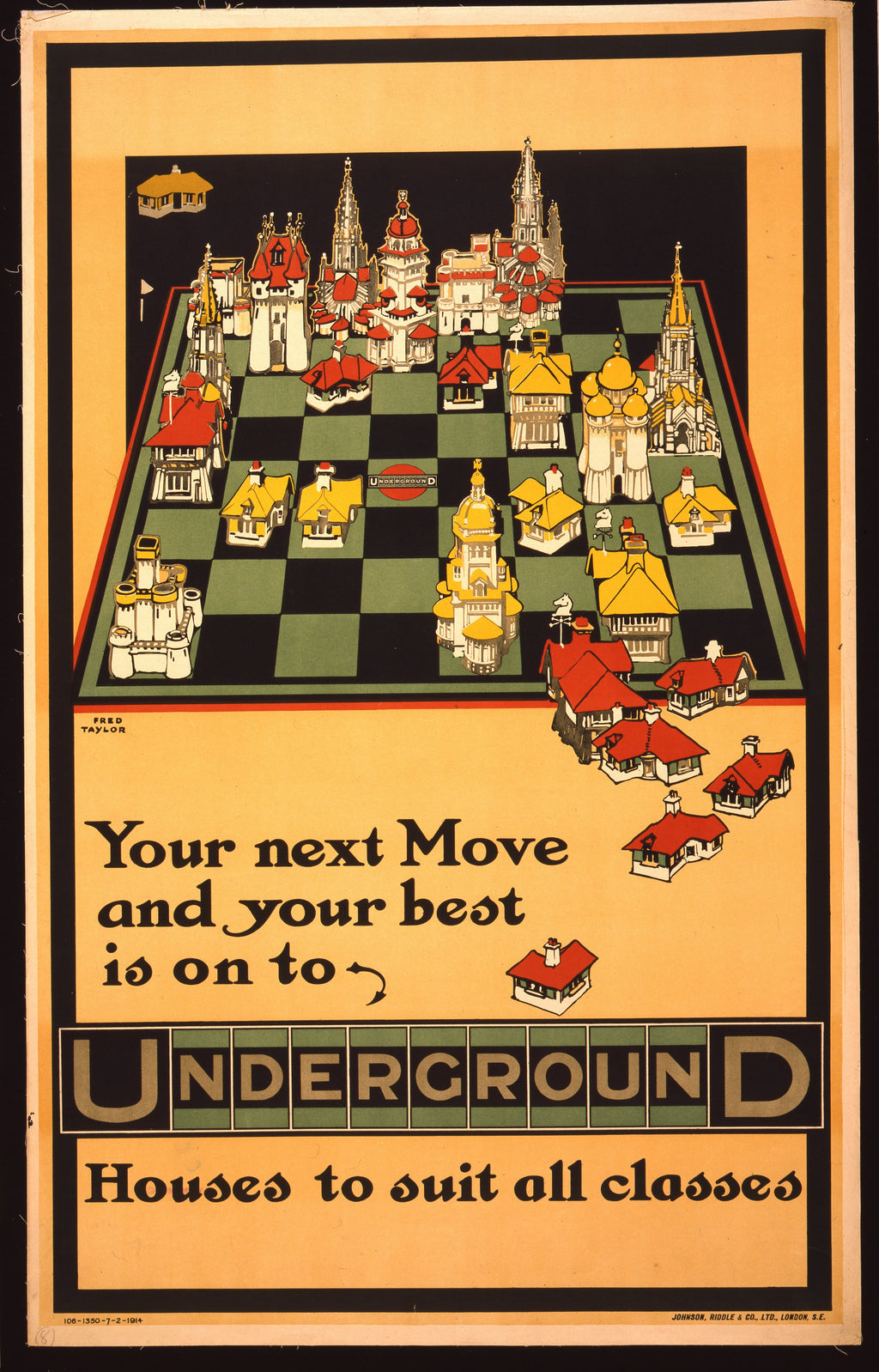 "Your Next Move" - Classic Railway Posters TheHistoryPrint