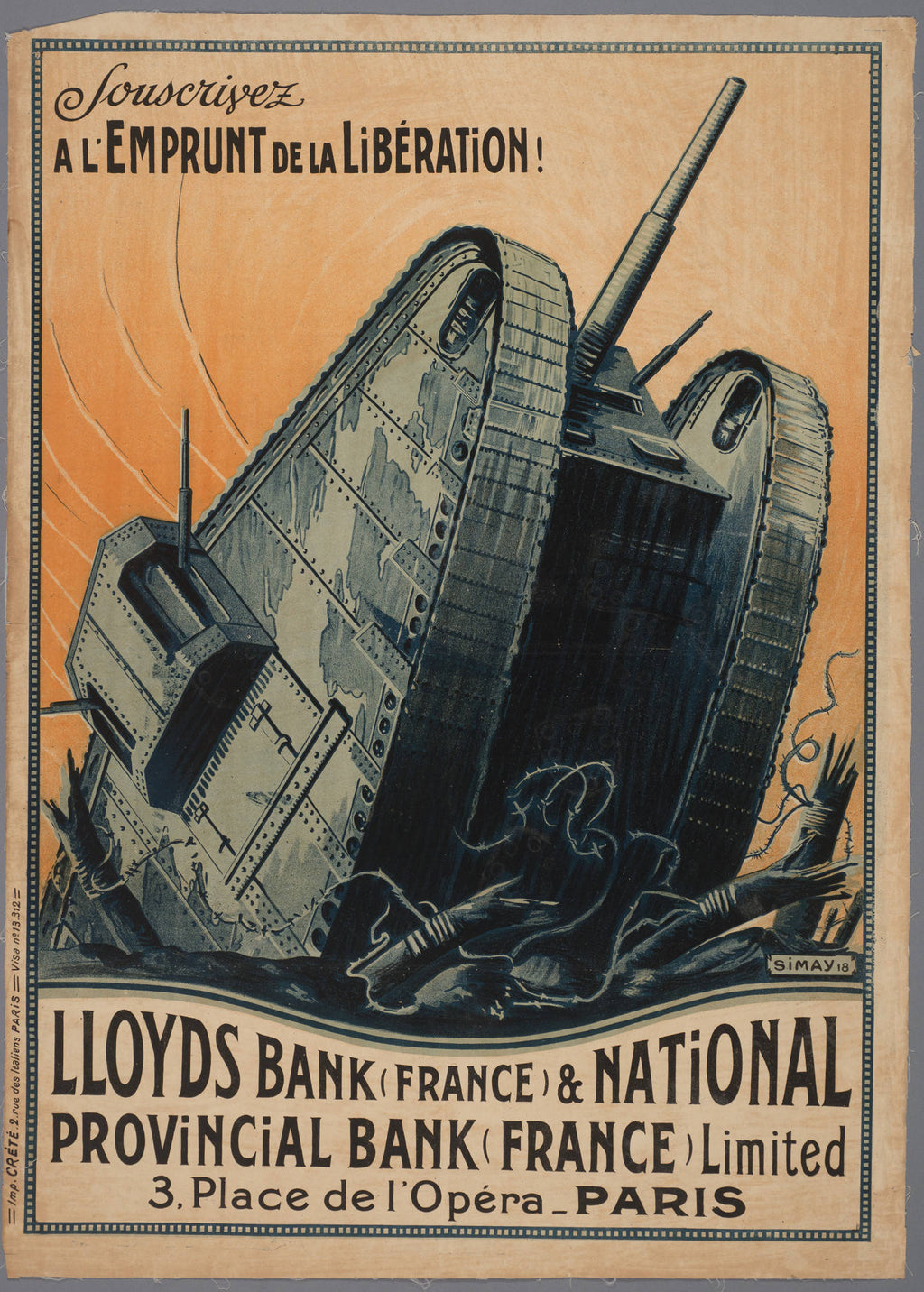 "Libérons la France" - WW2 French Liberation Propaganda Poster TheHistoryPrint