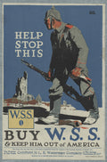 "Buy War Bonds & Keep Him Out of America" - WW2 War Bond Poster TheHistoryPrint