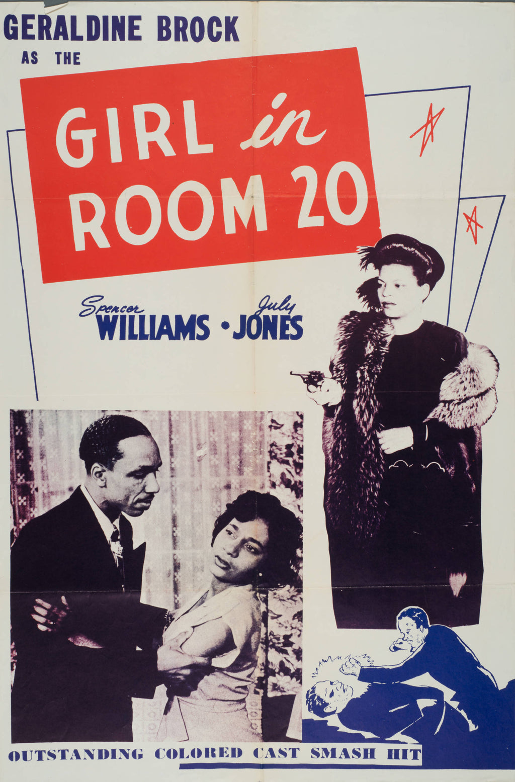 "Girl in Room 20" (1946) - Classic Movie Poster TheHistoryPrint