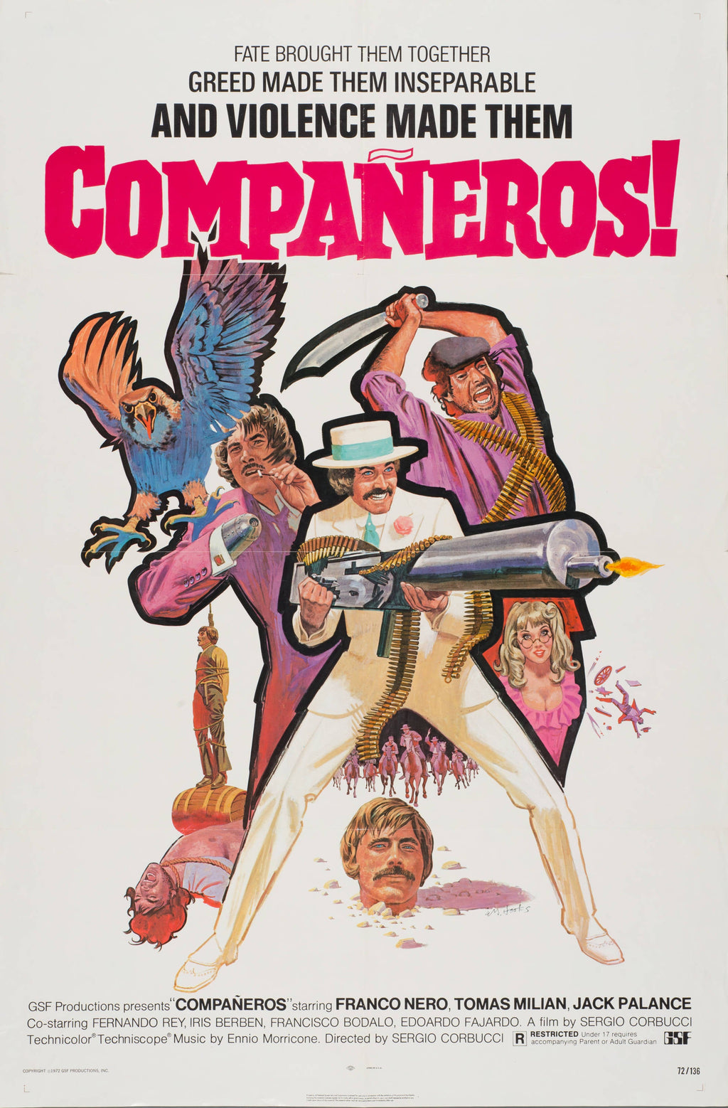 "Compañeros!" - Classic Movie Poster TheHistoryPrint