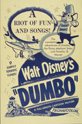 "Dumbo" Walt Disney - Classic Movie Poster TheHistoryPrint
