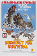 "Instinct for Survival" - Classic Documentary Film Poster TheHistoryPrint