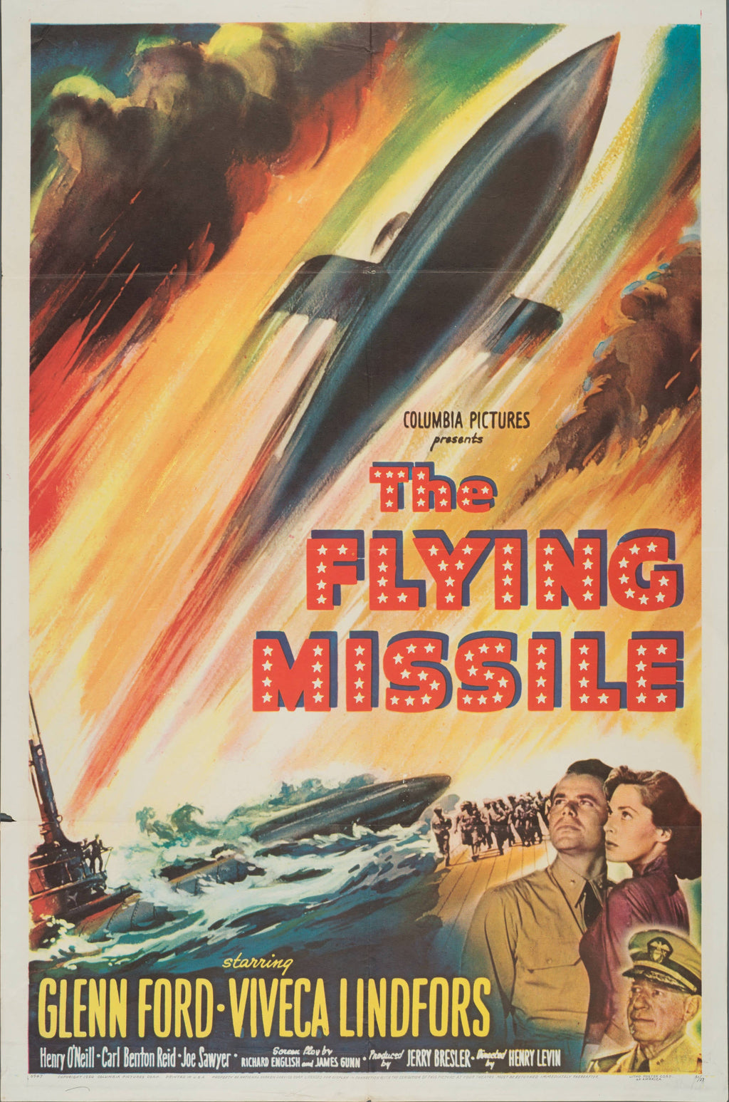 "The Flying Missile" - Classic Movie Poster TheHistoryPrint