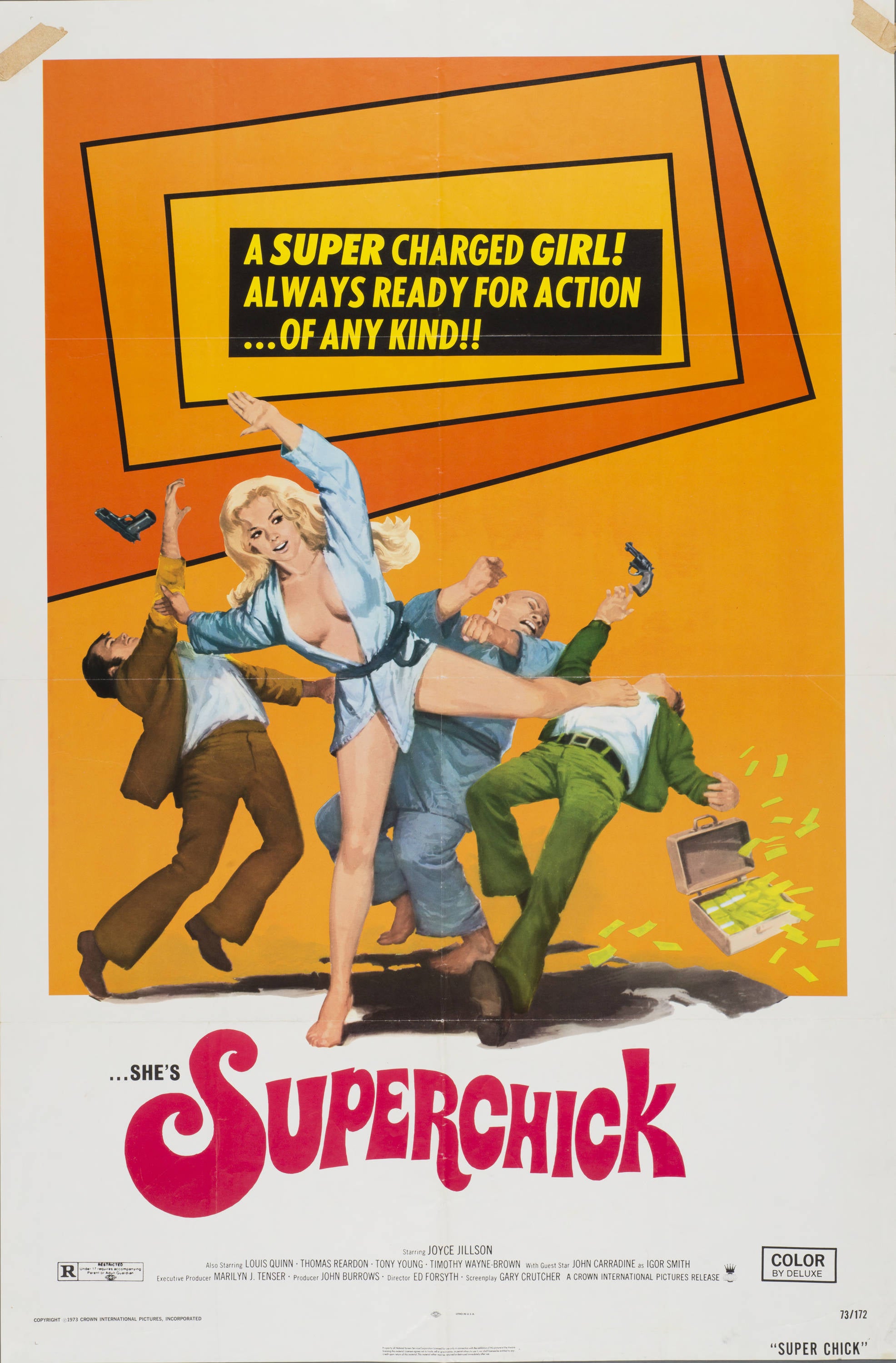 "Superchick" (1973) - Classic Movie Poster TheHistoryPrint