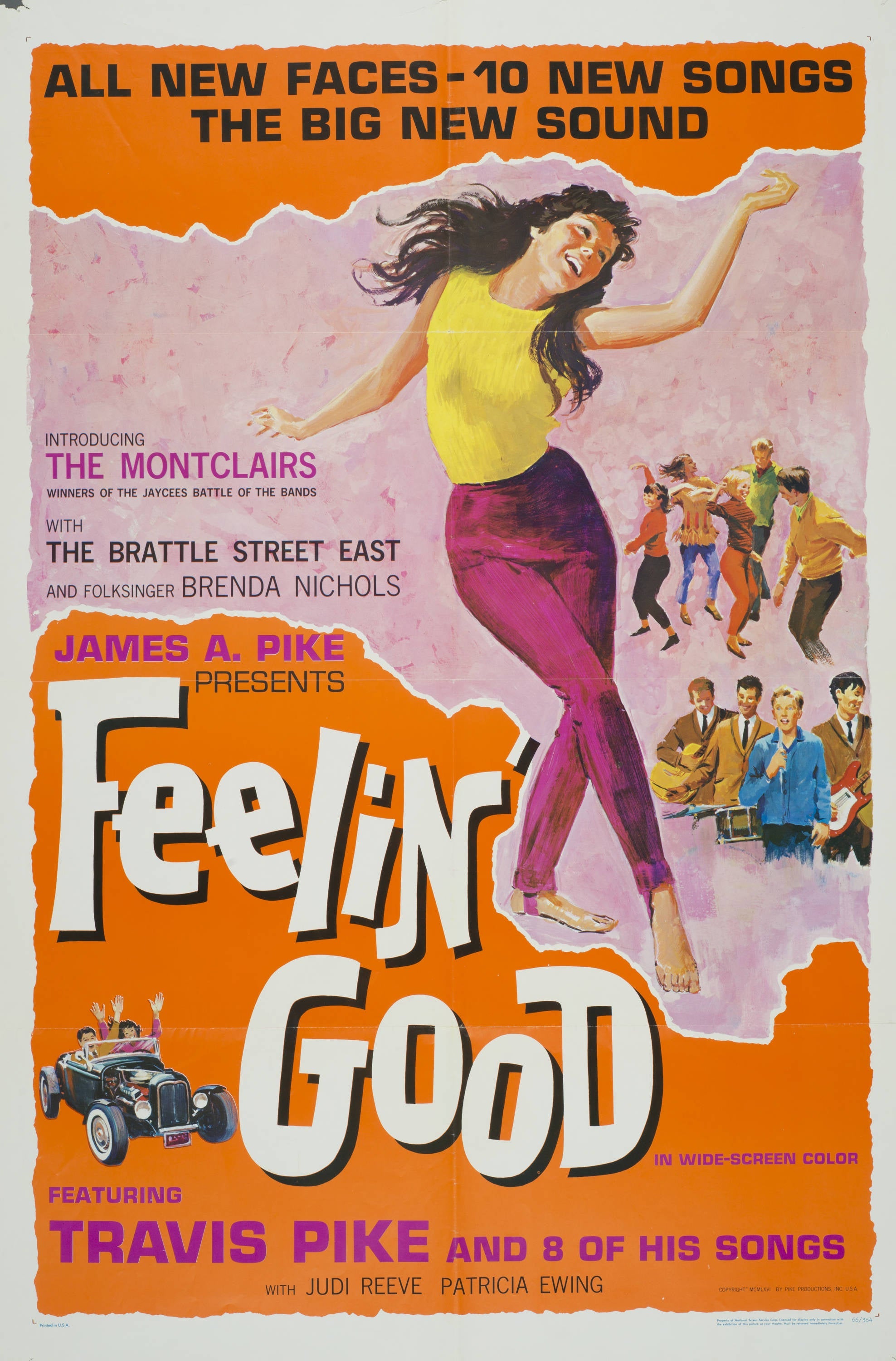 "Feelin' Good" (1966) - Classic Movie Poster TheHistoryPrint
