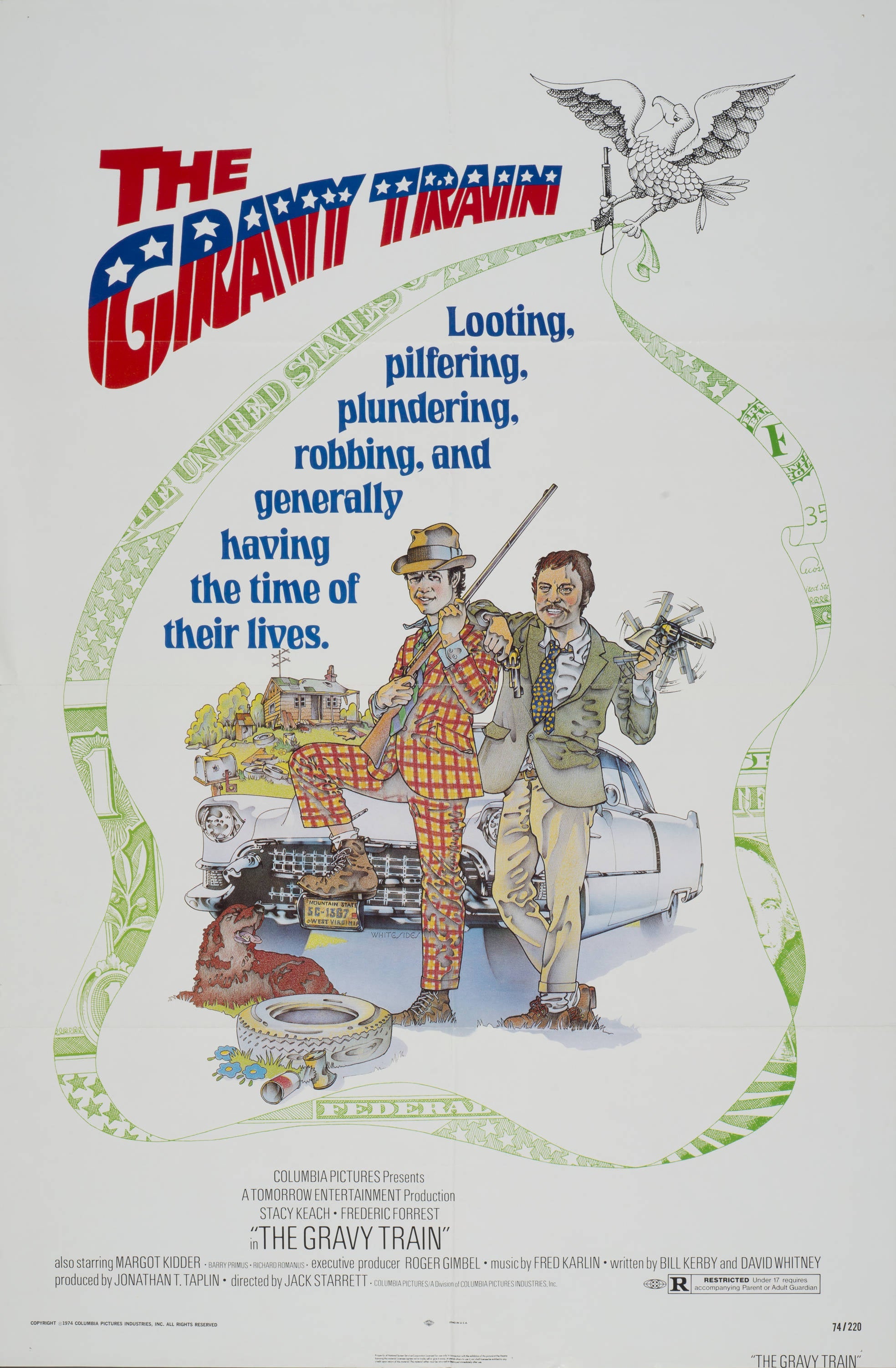 "The Gravy Train" (1974) - Classic Movie Poster TheHistoryPrint