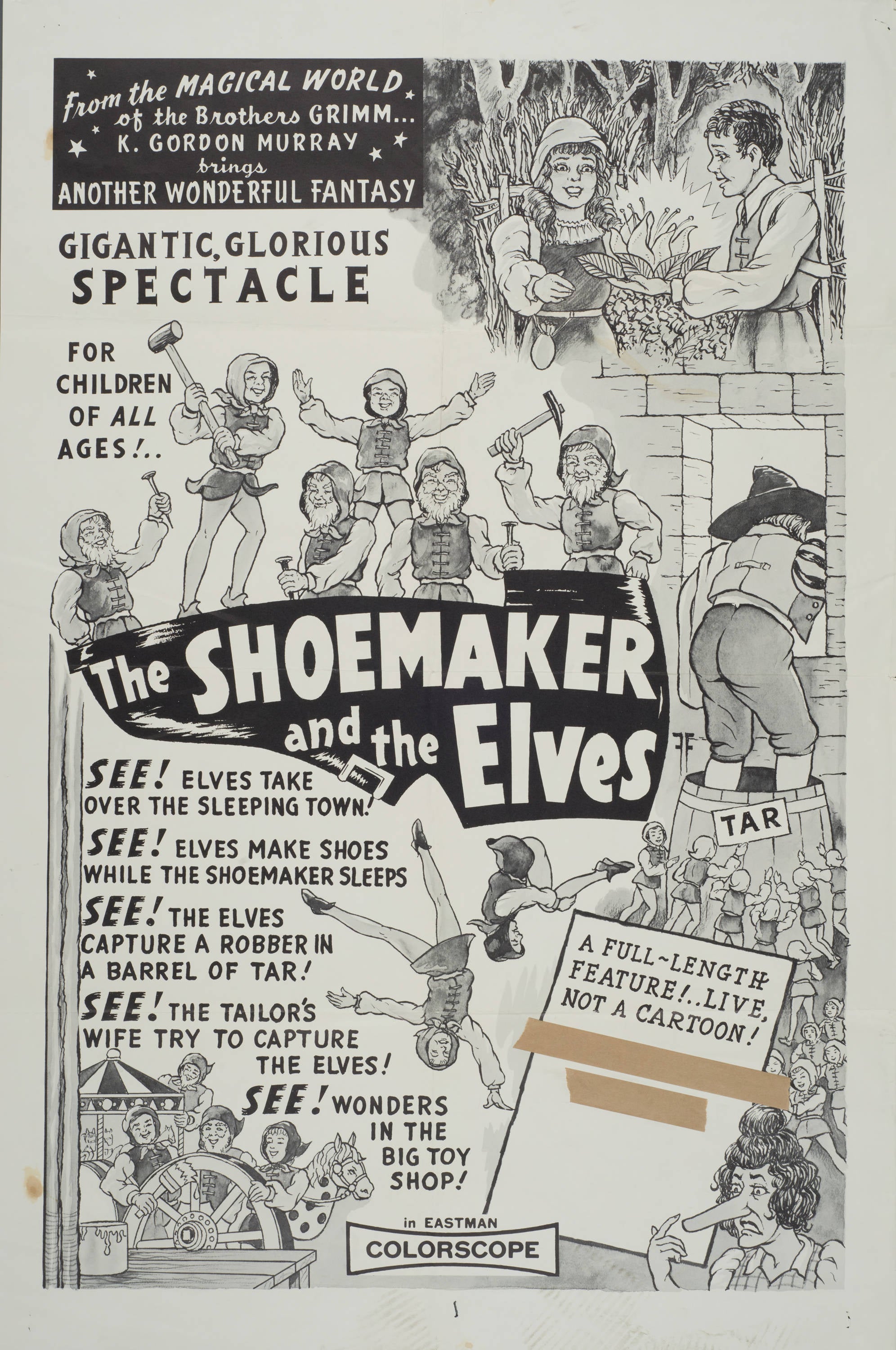 "The Shoemaker and the Elves" - Classic Movie Poster TheHistoryPrint