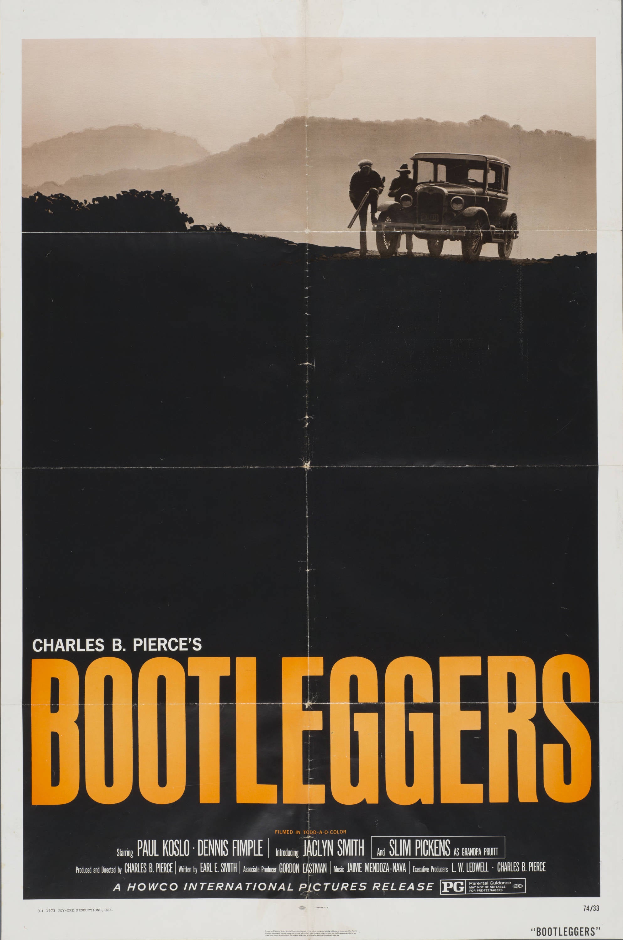 "Bootleggers" (1974) - Classic Movie Poster TheHistoryPrint