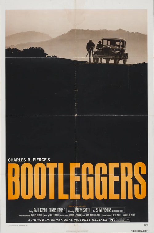 "Bootleggers" (1974) - Classic Movie Poster TheHistoryPrint