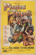 "Pirates of Tripoli" (1955) - Classic Movie Poster TheHistoryPrint