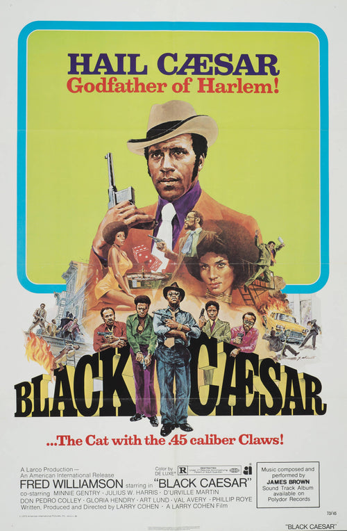 "Black Caesar" (1973) - Classic Movie Poster TheHistoryPrint