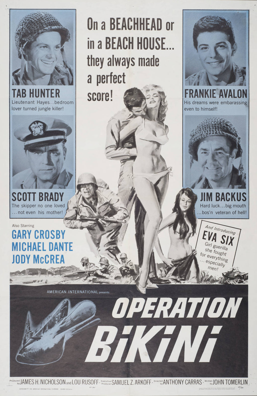 "Operation Bikini" - Classic Movie Poster TheHistoryPrint