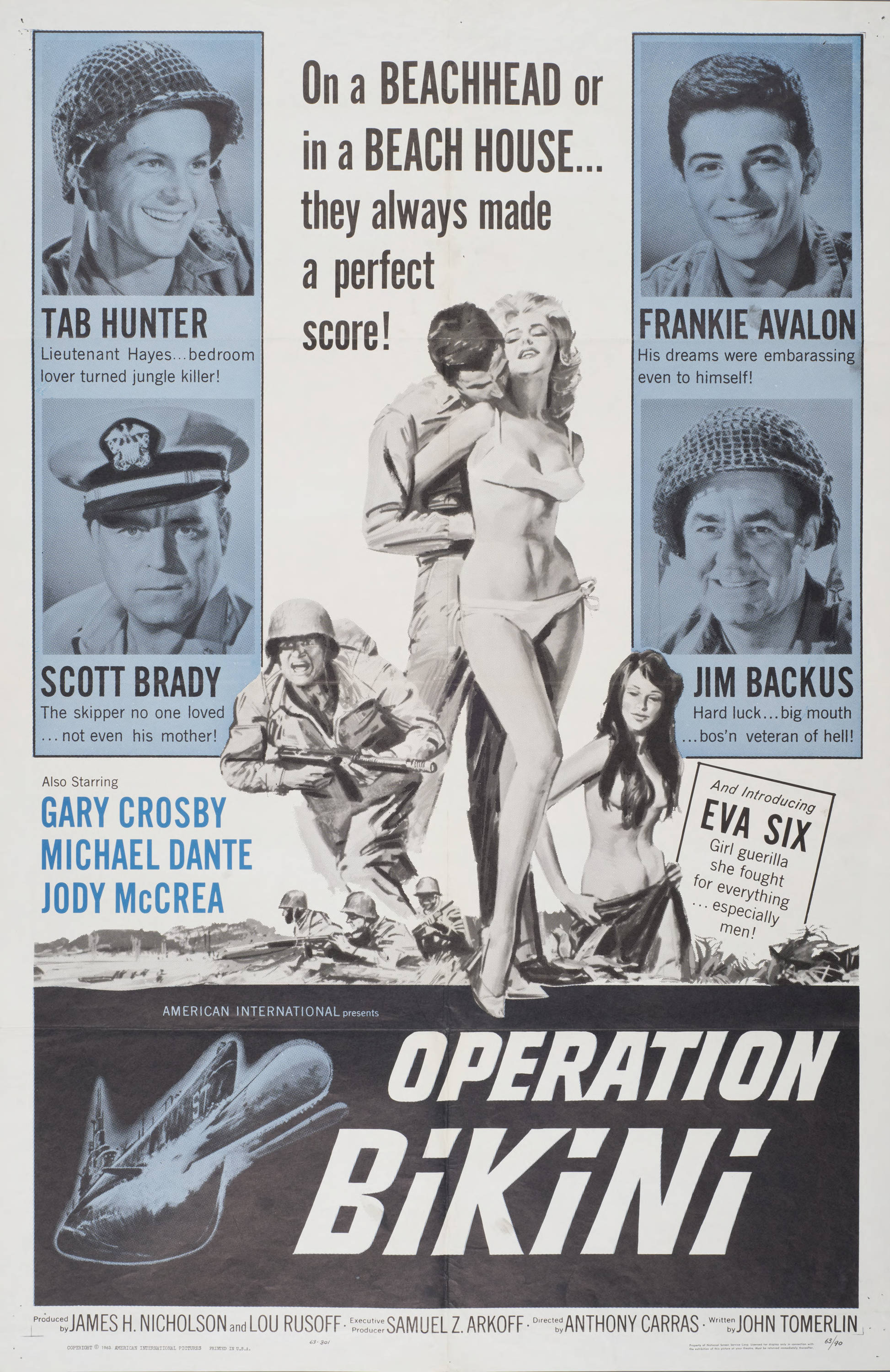 "Operation Bikini" - Classic Movie Poster TheHistoryPrint