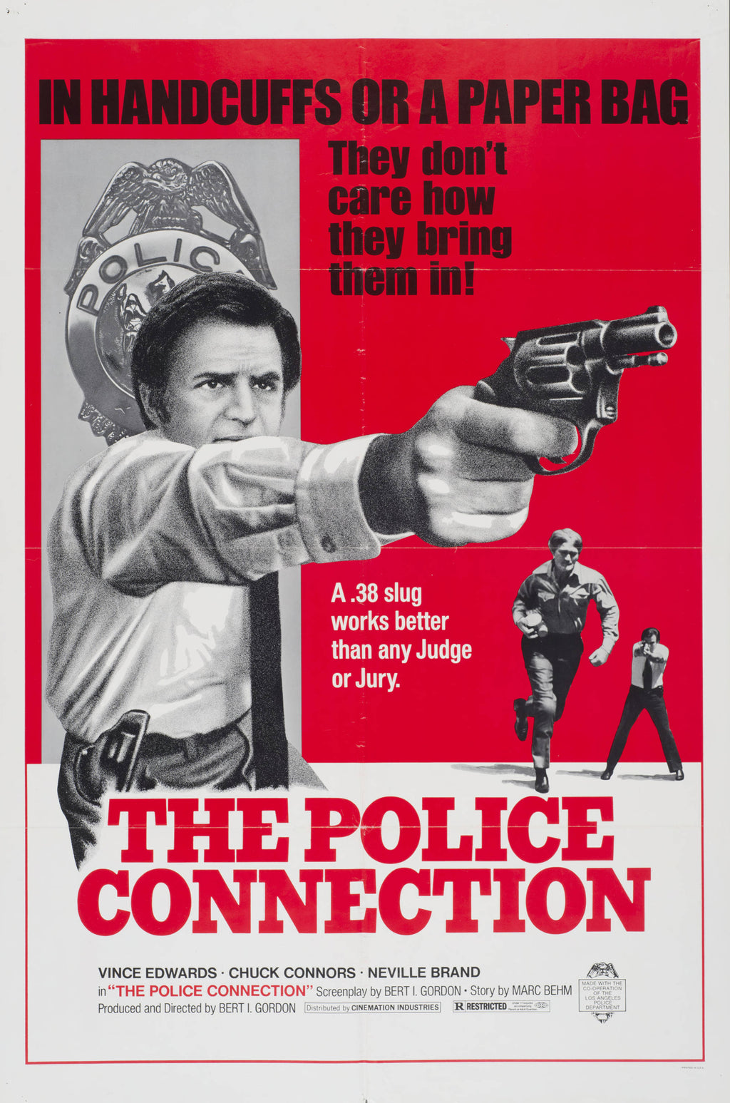 "The Police Connection" (1973) - Classic Movie Poster TheHistoryPrint