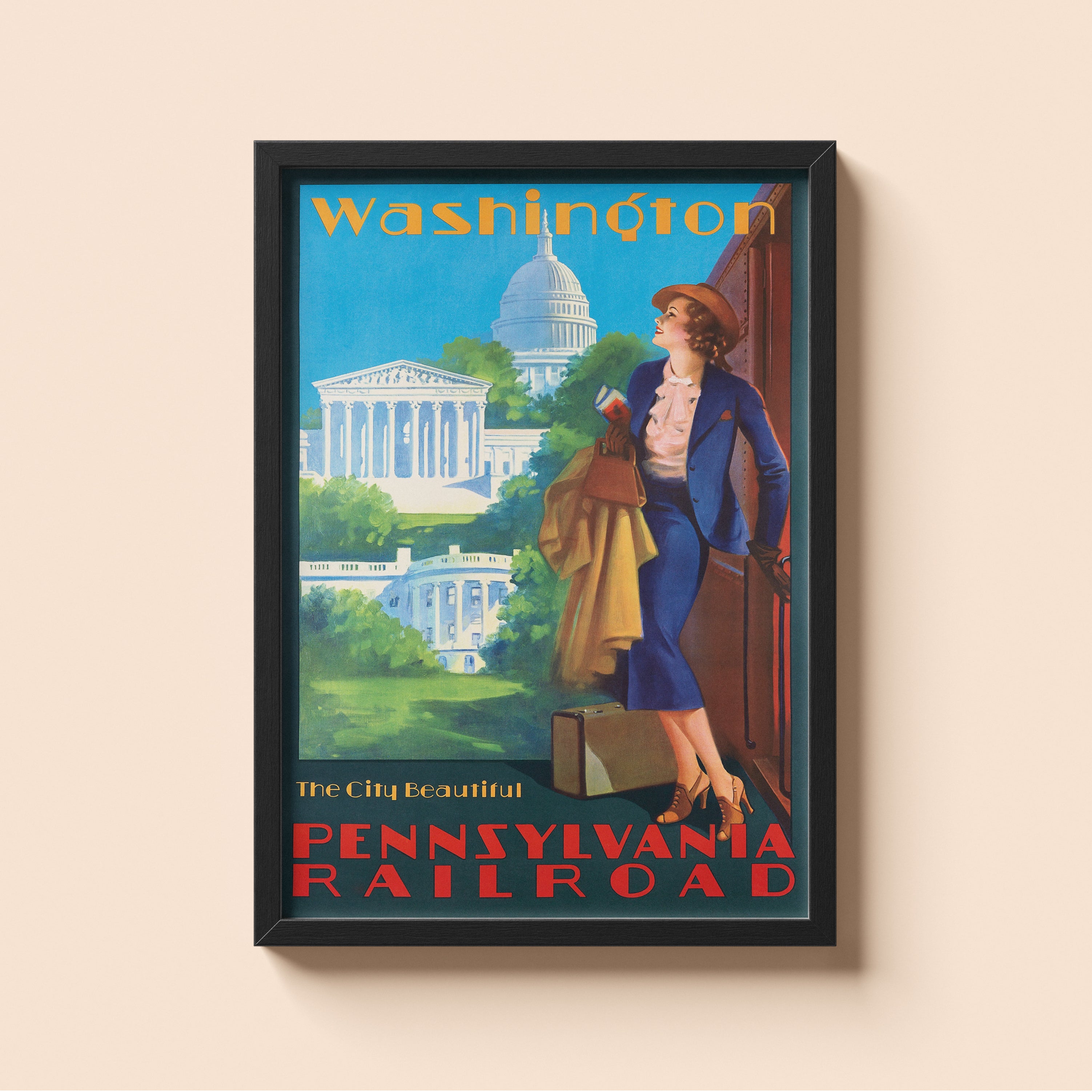 "Pennsylvania Railroad" - Classic Railway Posters